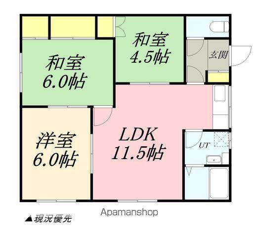 アリーナ(3LDK/2階)の間取り写真