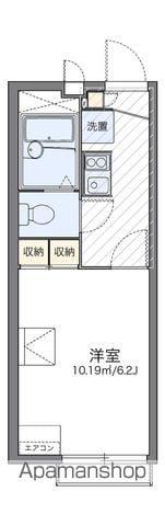 レオパレスコスモオーラ(1K/2階)の間取り写真