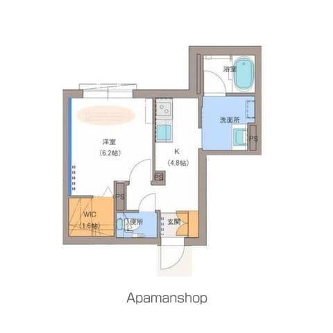 PHOENIX(1K/2階)の間取り写真