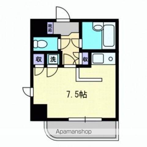 ダイアパレス京町2(ワンルーム/2階)の間取り写真