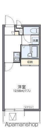 レオパレス川西(1K/3階)の間取り写真