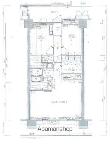 サーパス鶴ヶ岡802(2LDK/8階)の間取り写真