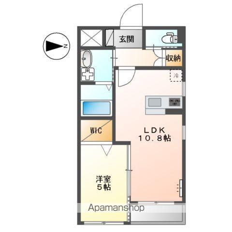 レガート小杉(1LDK/3階)の間取り写真