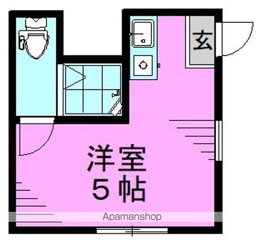 荻窪3丁目コーポラス(ワンルーム/1階)の間取り写真