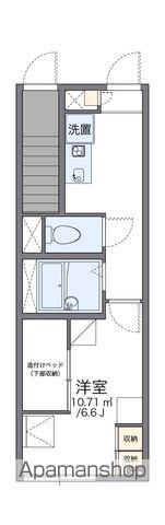 レオパレス山脇(1K/1階)の間取り写真