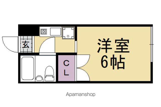 コーポ関根(1K/2階)の間取り写真