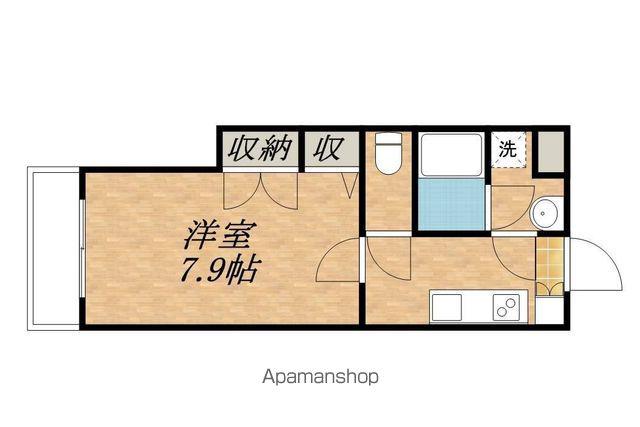 ララ・コスモ(1K/1階)の間取り写真