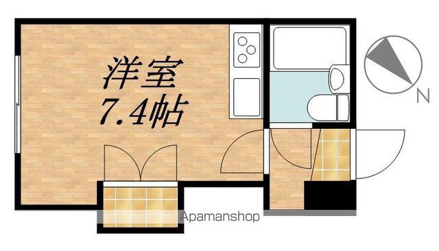 ハイツプレジデント(ワンルーム/4階)の間取り写真