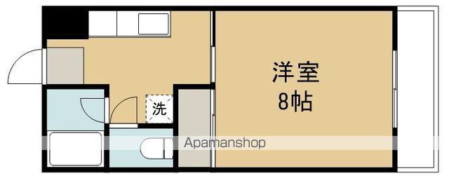 フロイディ-(1K/1階)の間取り写真