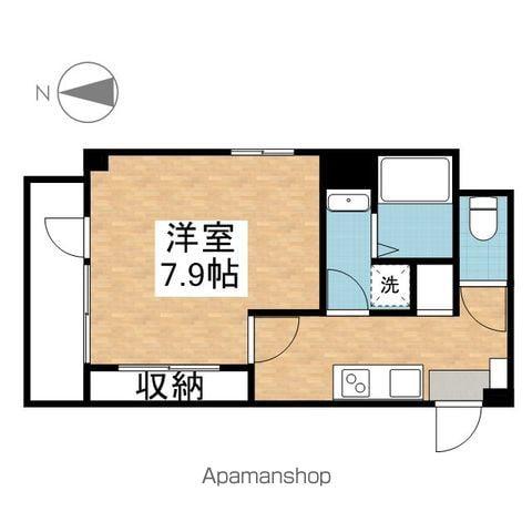 マイステージ大久手(1K/4階)の間取り写真
