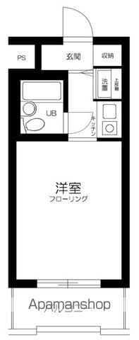 トップ亀有(ワンルーム/3階)の間取り写真