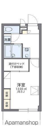 レオパレスナラヤ(1K/4階)の間取り写真