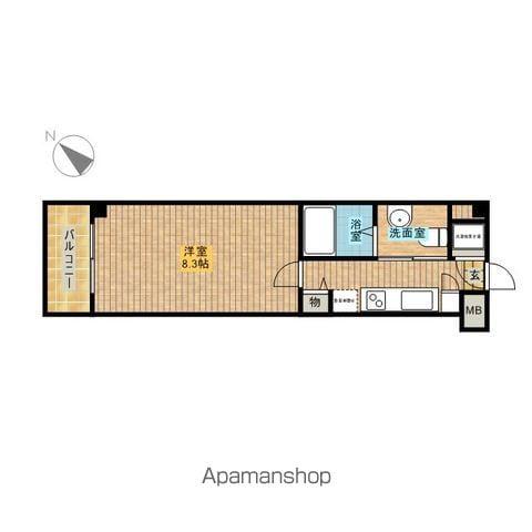 ル・リオンプレズン池袋ウエスト(1K/3階)の間取り写真