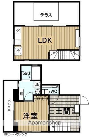 プランソレイユ(1LDK/4階)の間取り写真