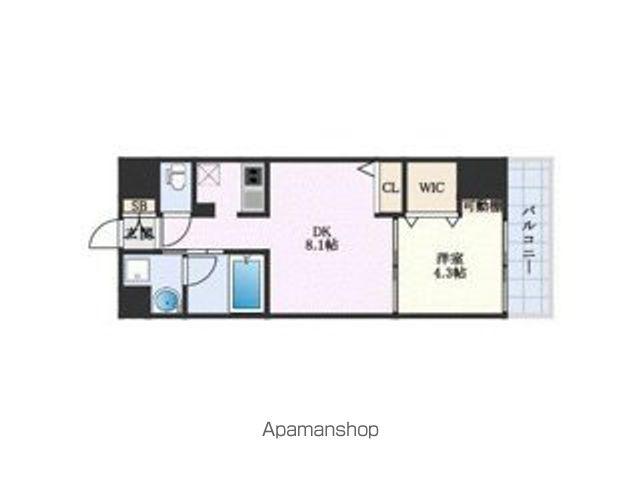 YOUSⅦ番館(1LDK/3階)の間取り写真