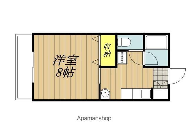 オリエントマンション21(1K/2階)の間取り写真