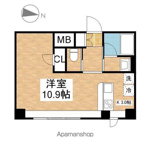 KDXレジデンス東桜Ⅰ(ワンルーム/3階)の間取り写真
