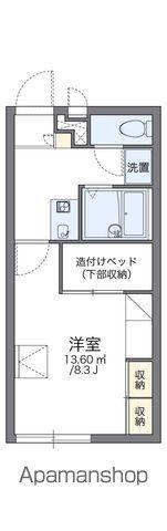 レオパレス清風(1K/2階)の間取り写真