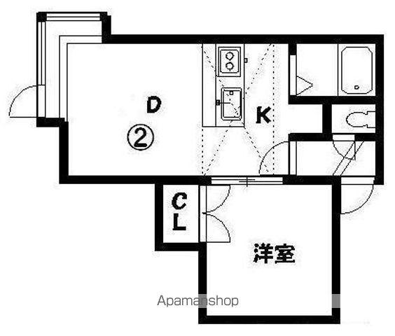 グランステージ月寒中央(1LDK/2階)の間取り写真
