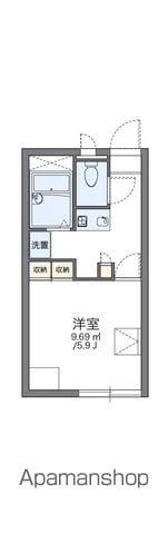レオパレスヴィラ一ツ橋(1K/2階)の間取り写真