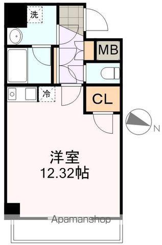 ステラハウス勾当台公園(ワンルーム/7階)の間取り写真