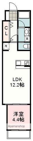 グランスタジオ本郷(1LDK/5階)の間取り写真