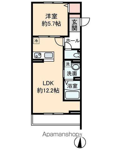 URBANLIFE TODA(1LDK/1階)の間取り写真