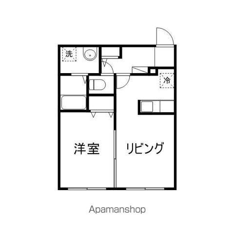 KS KOWA N20(1LDK/4階)の間取り写真