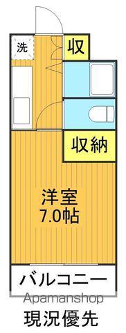 メゾン神明(1K/3階)の間取り写真