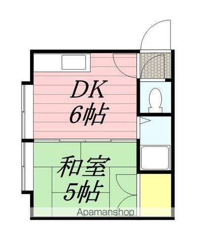 丹羽マンション(1DK/3階)の間取り写真