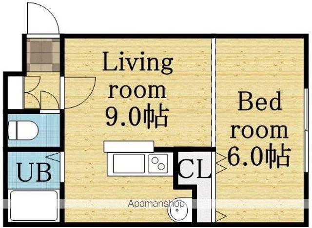 リベラルイン819(1DK/1階)の間取り写真
