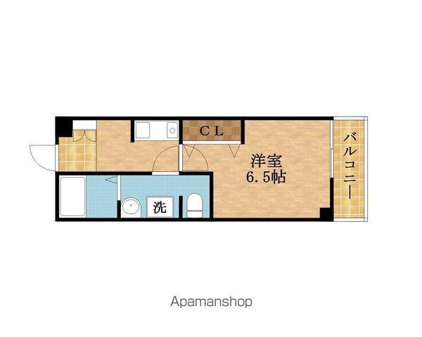 SWISS京橋(1K/6階)の間取り写真