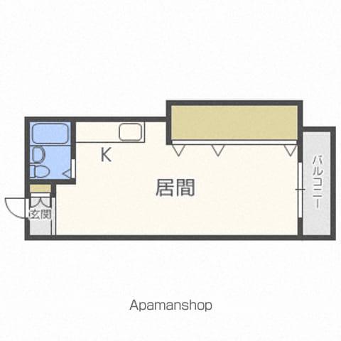 PARK AVENUE NAKAJIMA(1DK/5階)の間取り写真
