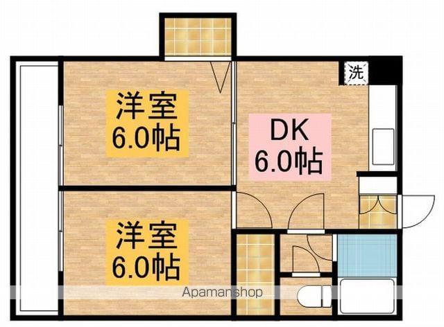 第2浜中マンション 2階階 間取り