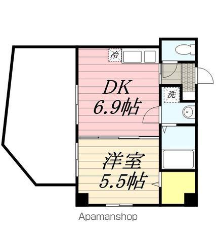 プランドール千葉 1階階 間取り