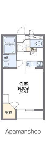 レオパレスケリュスB(1K/2階)の間取り写真