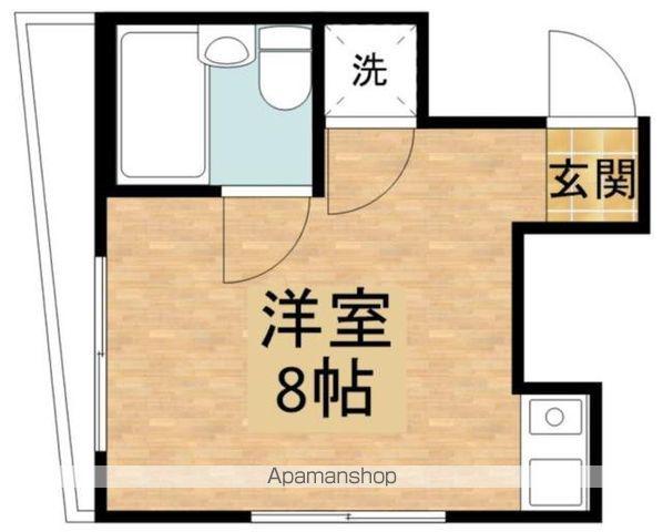 M・Kビル(ワンルーム/2階)の間取り写真