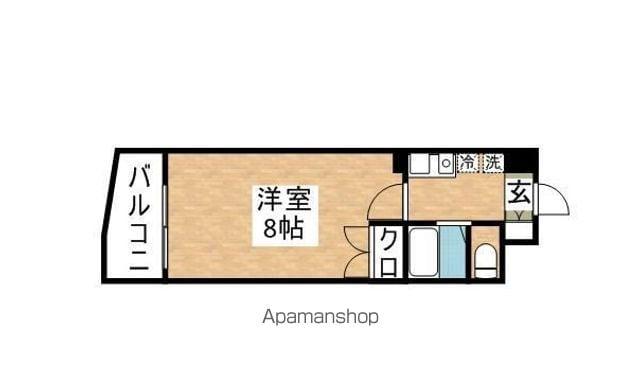 リファレンスイーストパーク(1K/3階)の間取り写真