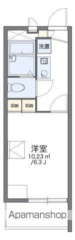 レオパレスT(1K/2階)の間取り写真