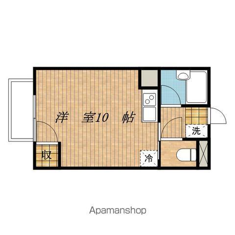 ハイツアネックスⅠ(ワンルーム/1階)の間取り写真