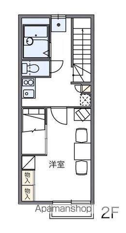 レオパレス四季(1K/2階)の間取り写真