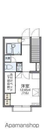 レオパレスヴィラ本町(1K/1階)の間取り写真