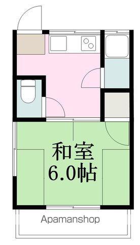 ラ・カーサ北土居(1K/2階)の間取り写真