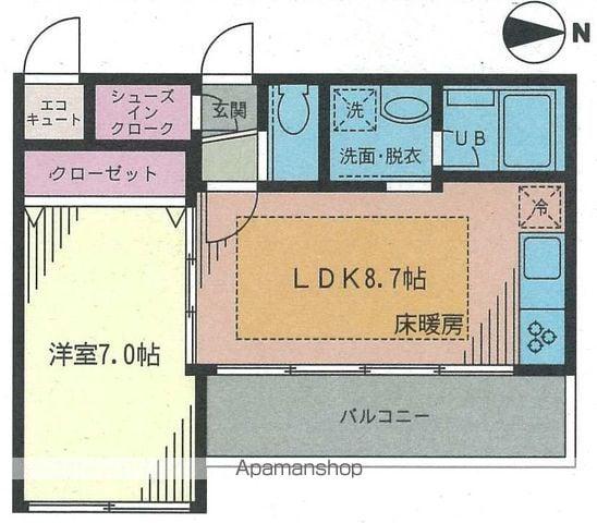 イーストポイント中野 5階階 間取り