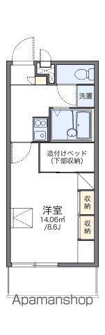 レオパレス幸甚(1K/3階)の間取り写真