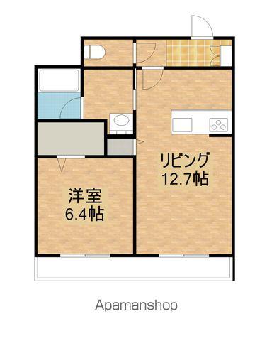 シャーメゾン スリアン(1LDK/3階)の間取り写真