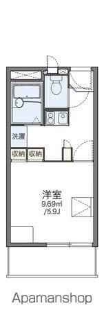 レオパレスソフィア(1K/3階)の間取り写真