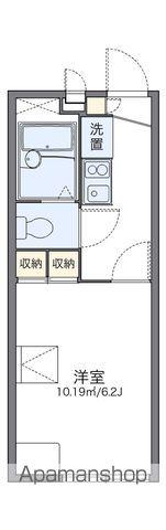レオパレス茶屋ヶ坂(1K/1階)の間取り写真