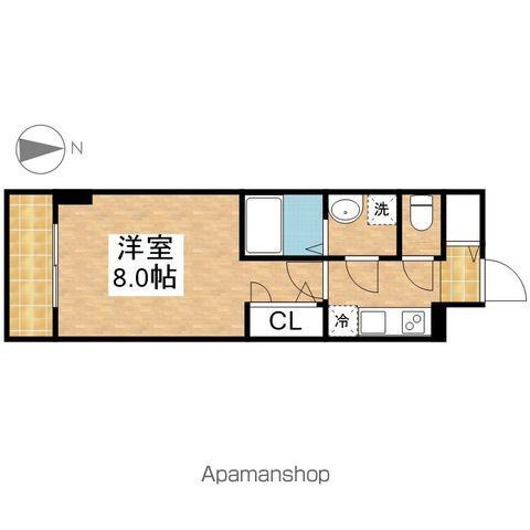 エスリード泉プライム(1K/4階)の間取り写真