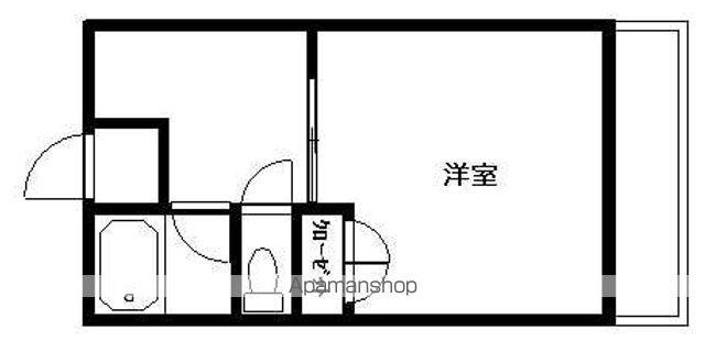 サクラハイツ(1K/2階)の間取り写真